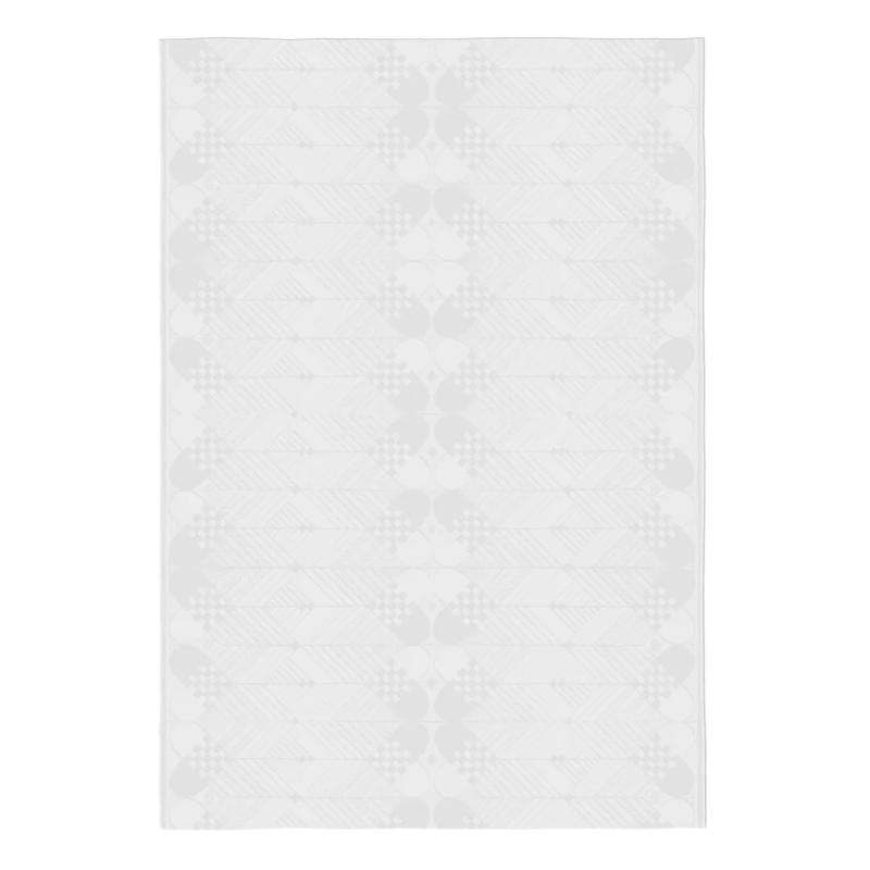 Juledug i hvid - 140x240 cm - 3