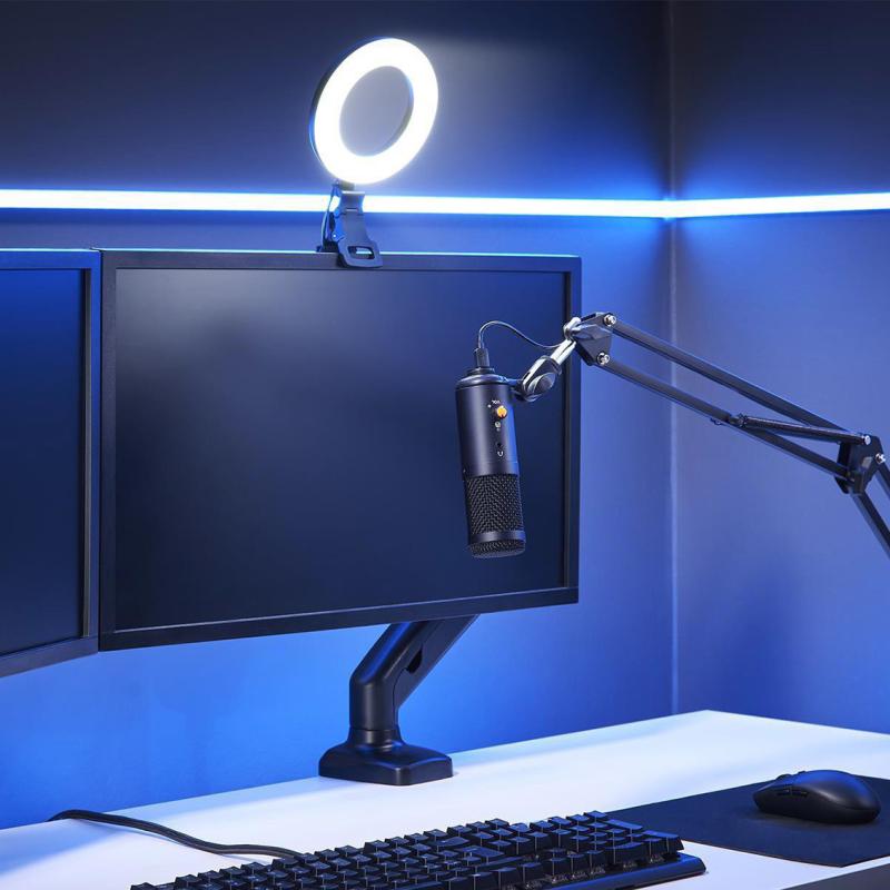 Gaming mikrofon og boom sæt