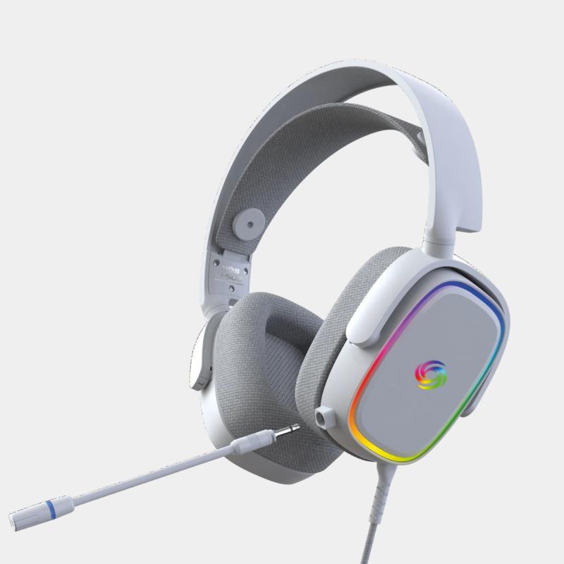Gaming Headset i hvid - 1