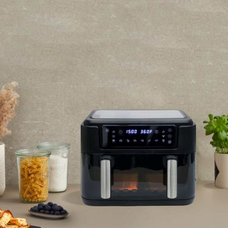 Airfryer 10L 2400W med opdeler - 1