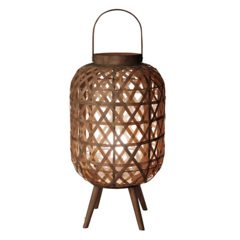 Bambus lampe på ben - 1