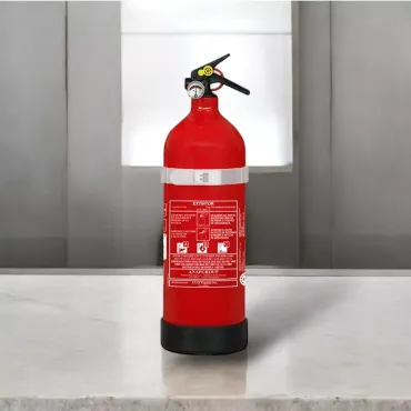 Pulverslukker i 2 kg