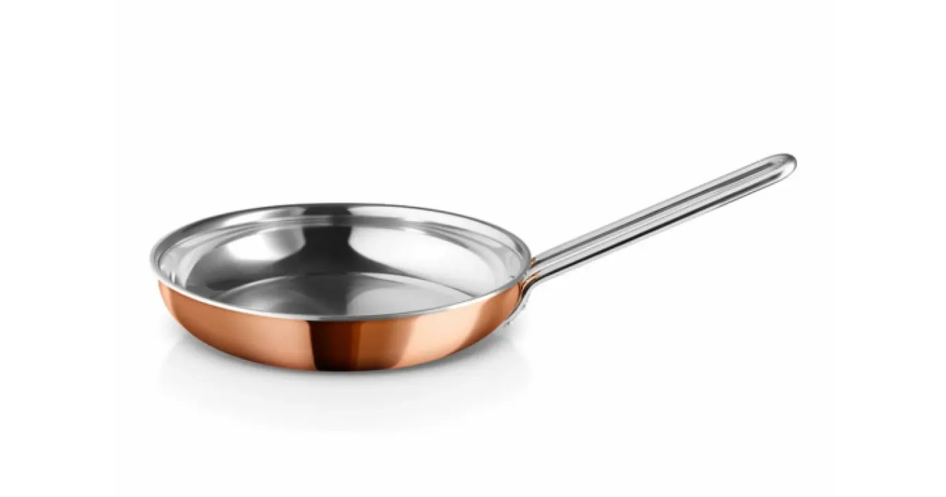 Kobber stegepande 24 cm