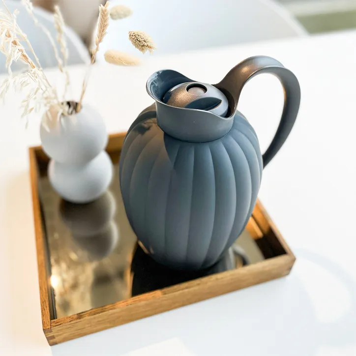 Georg Jensen termokande køkkenrulleholder saltkar