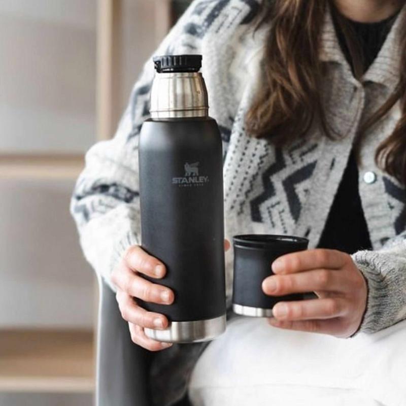 Stanley Polar Adventure To-Go 750, sort og Aerolight Transit mug 350 ml, sort - 1