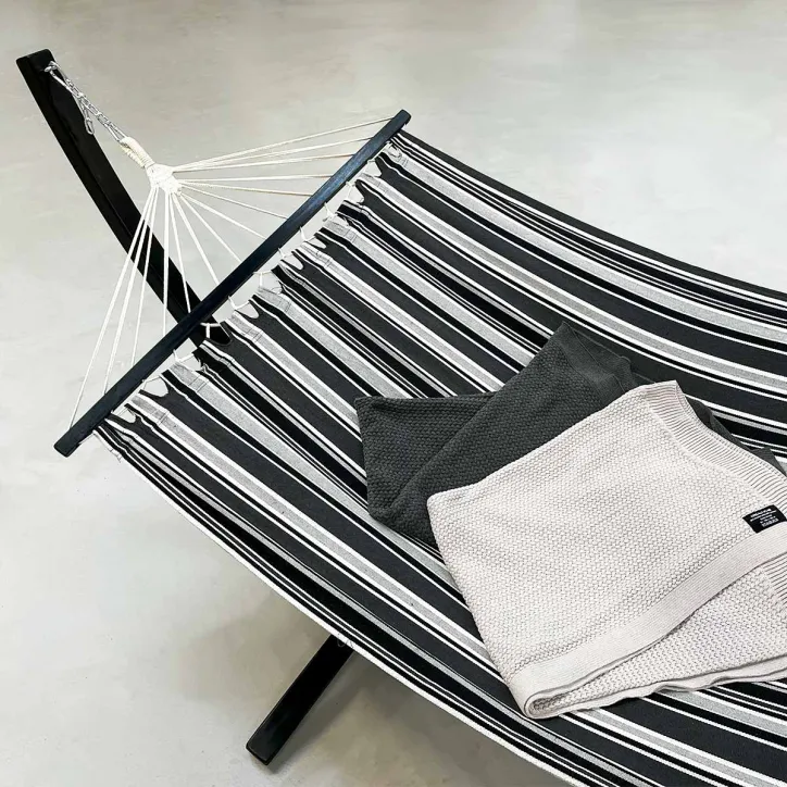 Tripoli hængekøje og Toscana plaid