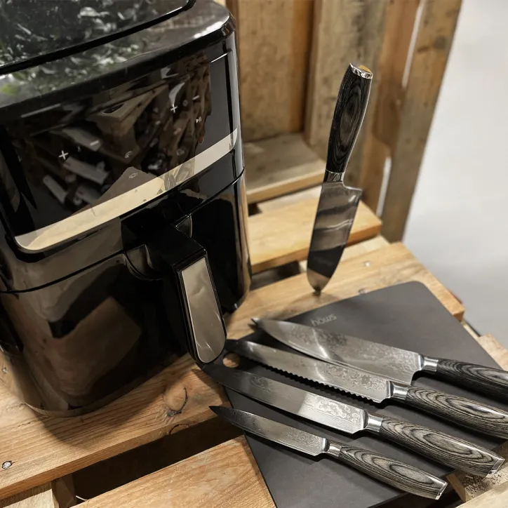 Hâws - Airfryer, knivsæt.