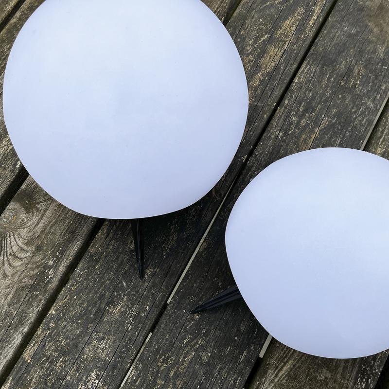 4 stk. Lifton LED lamper og 1 stk. Teaktræ cafesæt - 5