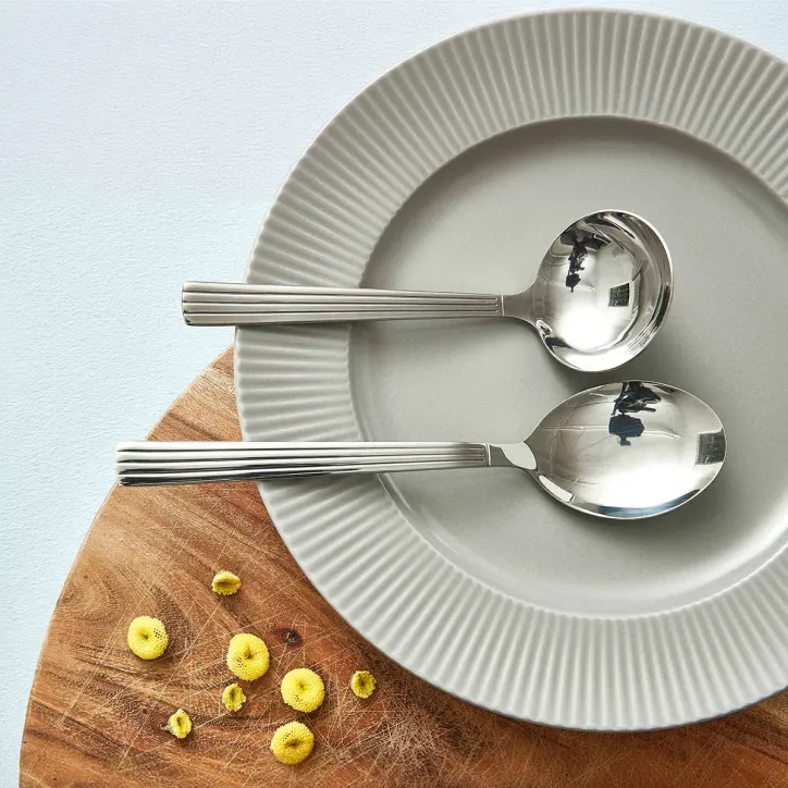 Groovy bestiksæt 24 dele med salatsæt og sauceske - 2