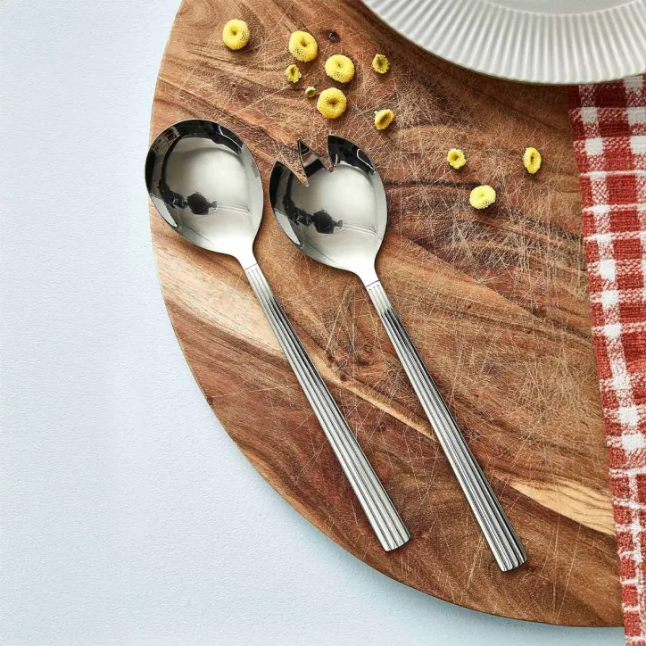 Groovy bestiksæt 24 dele med salatsæt og sauceske - 3