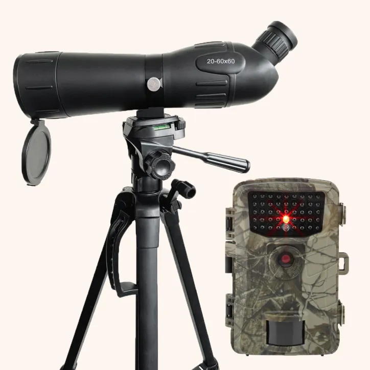 Vildtkamera og udsigtskikkert