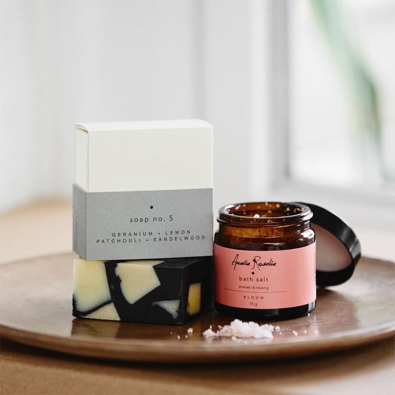 Soap No 5 og Amalie Rosalie badesalt