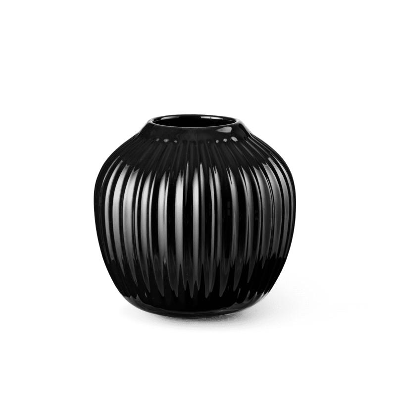 Kähler Hammershøi Vase H13 cm sort - 2