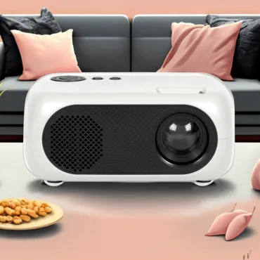 Mini videoprojektor med 9 klassiske videospil