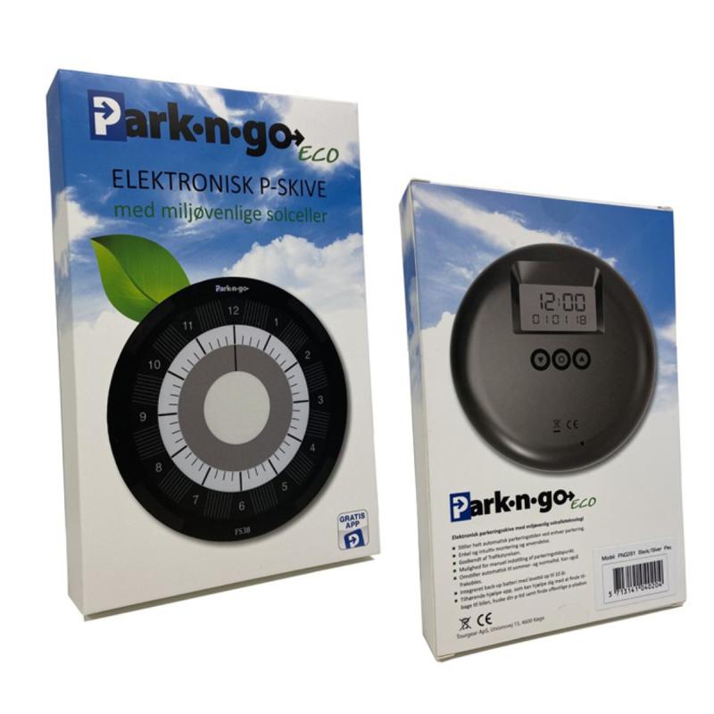 Parkngo Eco P-Skive Sort og Sølv - 4