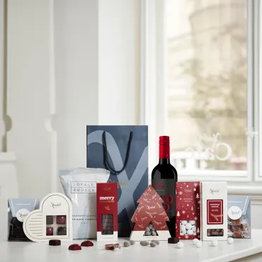 Xocolatl Red and Silver Christmas M