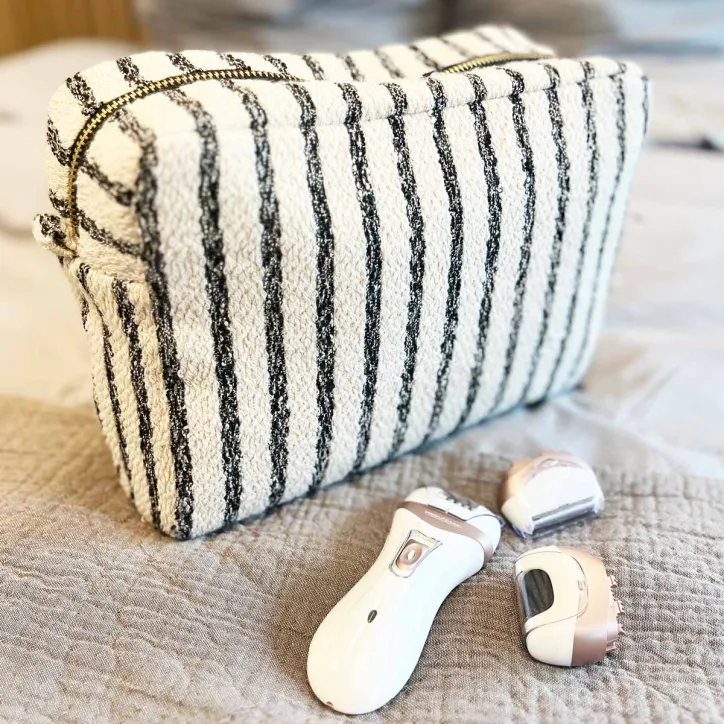 3-i-1 beautysæt og Nador toilettaske, stor