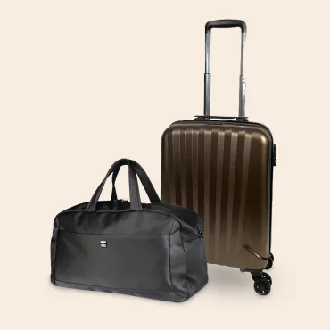 Bon Goût kabinetrolley og toptaske i R-PET