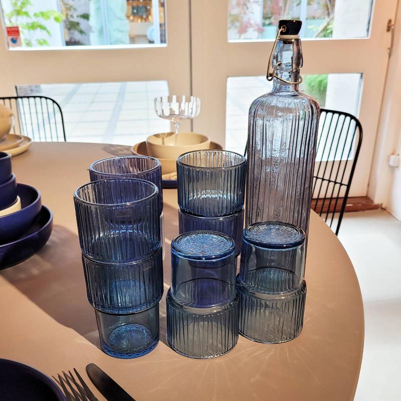 Kusintha karaffel 1,2 liter med 8 glas - 1