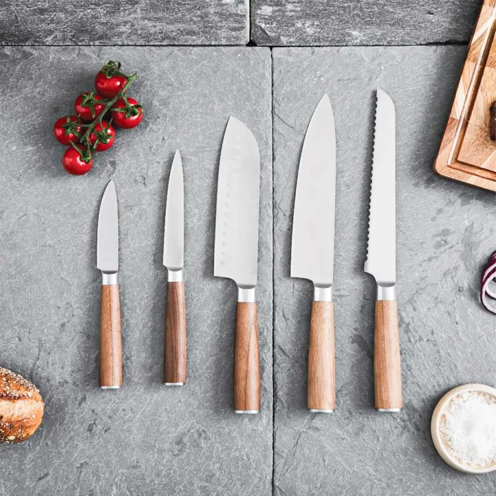 Panini grill og knivsæt - 4