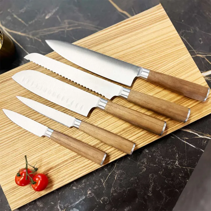 Panini grill og knivsæt - 5