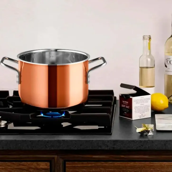 Grydesæt inkl. køkkentekstiler & knivsæt & skærebræt - 1