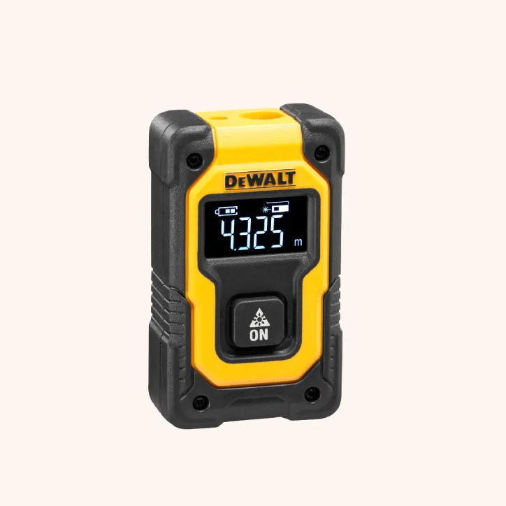 DeWalt boremaskine, organizer, bor- og bitsæt og afstandsmåler - 1