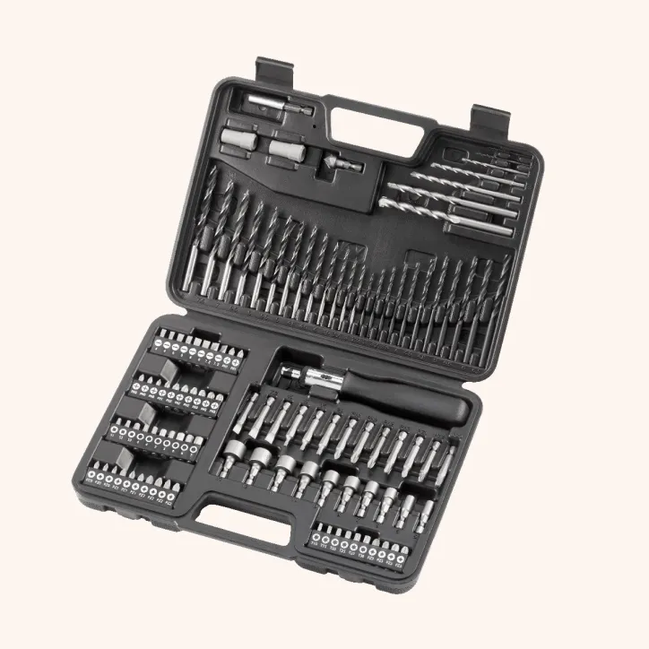 DeWalt boremaskine, organizer, bor- og bitsæt og afstandsmåler - 3