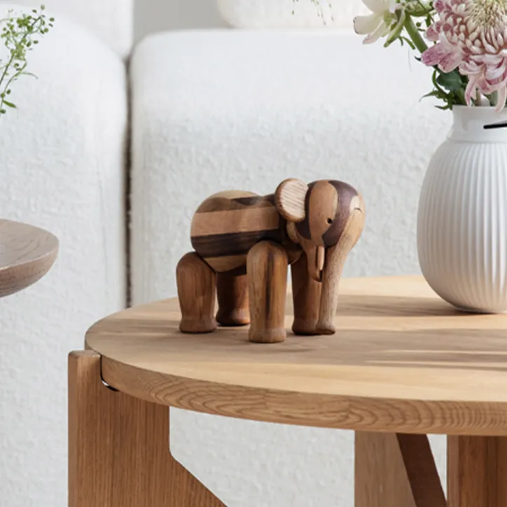 Kay Bojesen elefant og Miiego højtaler