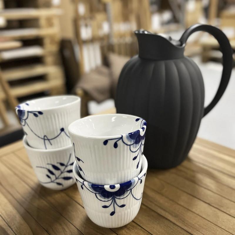 Georg Jensen termokande og Royal Copenhagen kopper