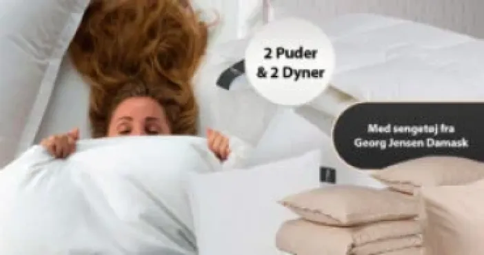 Georg Jensen Damask sengetøj inkl. 2 dyner & 2 puder