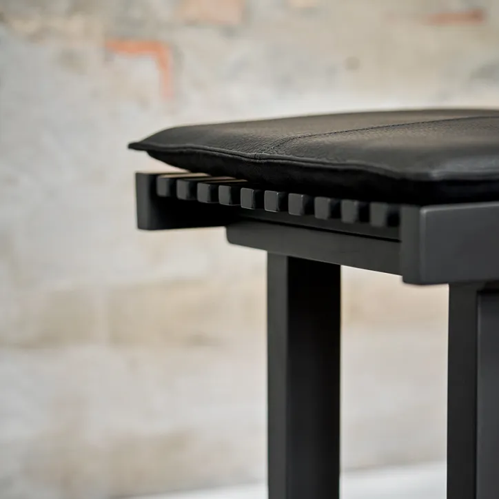 Senza bænk med hynde, Pier LED lampe og Horizon plaid - 2