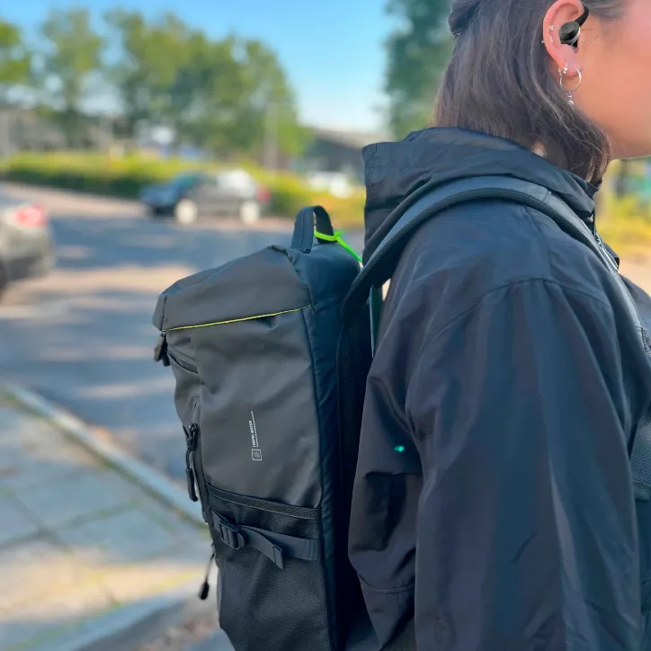 SACKit Active 200 høretelefoner og CRAFT rygsæk