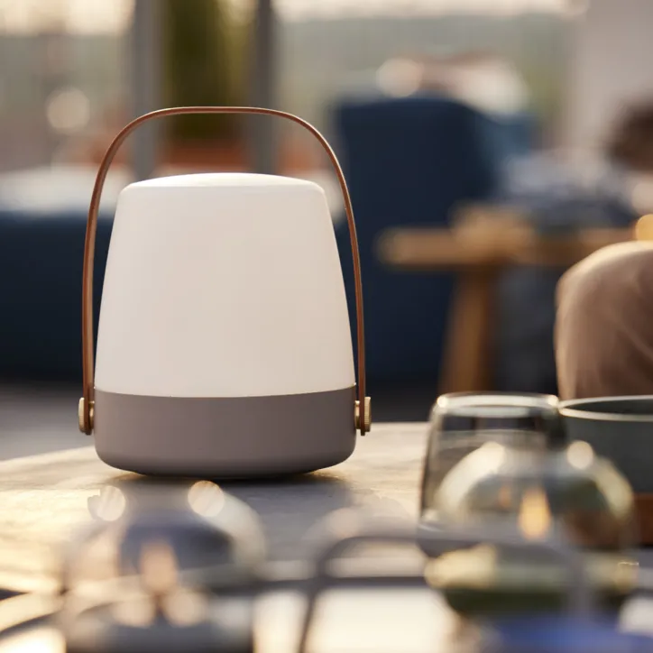 Kooduu Højtalerlampe, Noble Skammel, Toscana Plaid