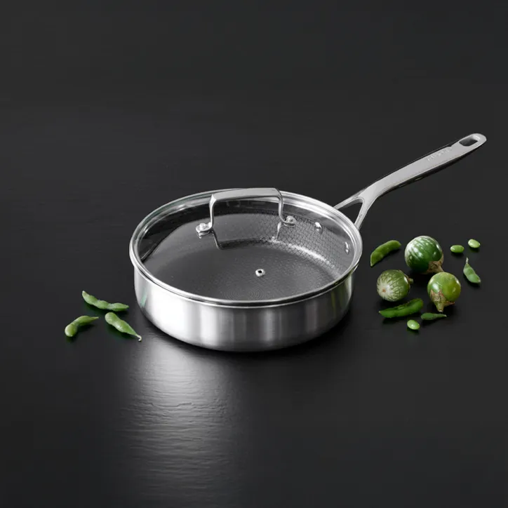 New York hybrid wokpande 30 cm og Morsø hybrid sauterpande 24 cm med glaslåg - 3