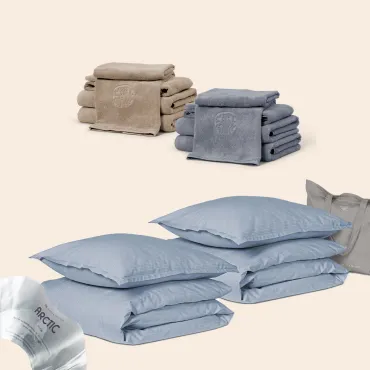 Georg Jensen Damask sengetøj, håndklædepakke og dyner