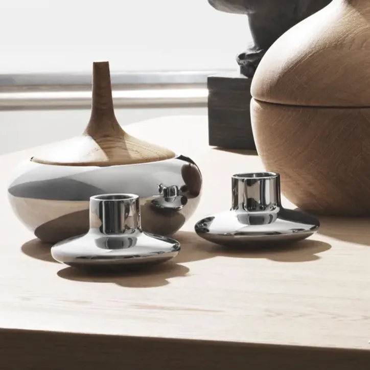 Georg Jensen kande, lysestager og snackbowl