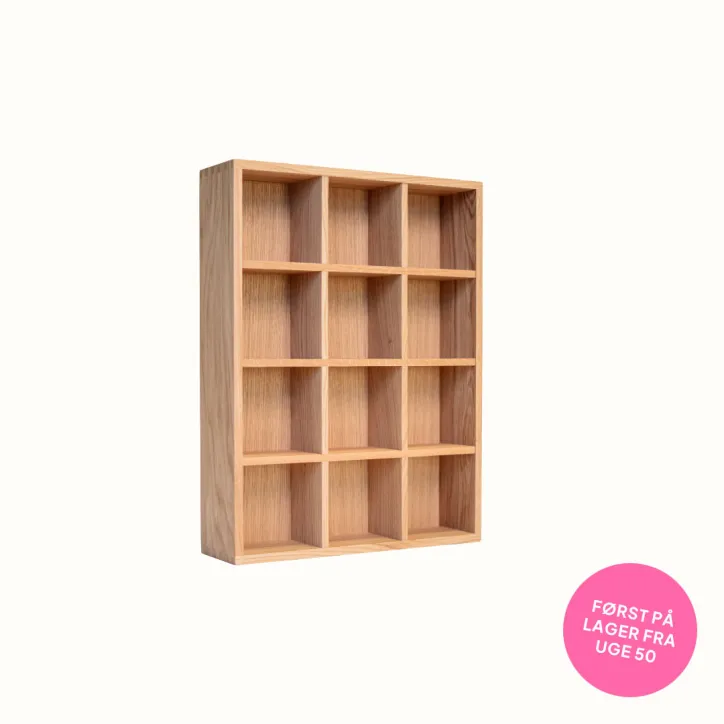 Blå Mega Riflet sæt og kopkasse med 12 rum