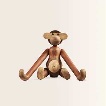 Kay Bojesen Abe mellem med gravering