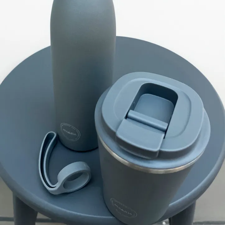 AYA&IDA Drikkeflaske 0,5l med termokop 0,38l