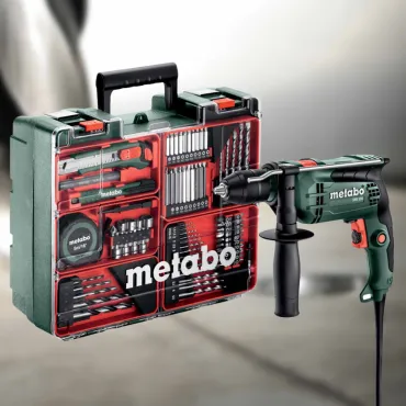 Metabo SBE 650 slagboremaskine med tilbehør