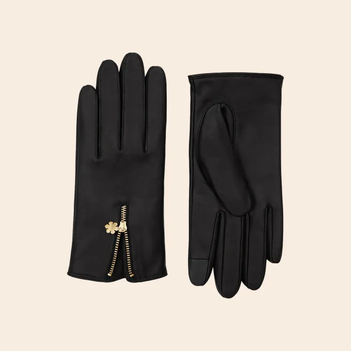 Arabella handsker, læder shopper, Athena silketørklæde, Praque tørklæde og Festina dameur - 3