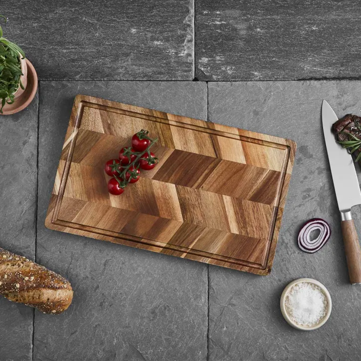 Piccolo gasgrill, 3 stk Orrefors kinve og skærebræt - 4