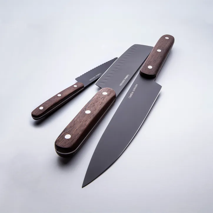 Piccolo gasgrill, 3 stk Orrefors kinve og skærebræt - 7