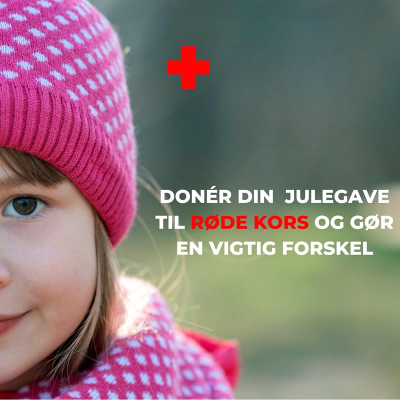 Donation til Røde Kors