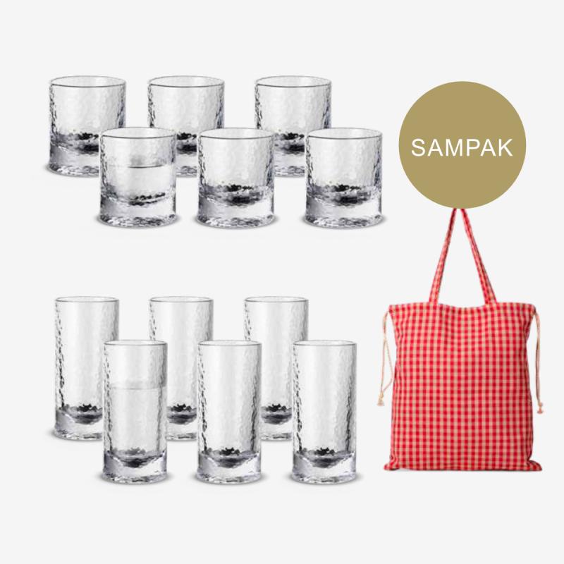 Cocoture og Co Whiskypakken med 12-pak glas og flaskeåbner elefant - 3