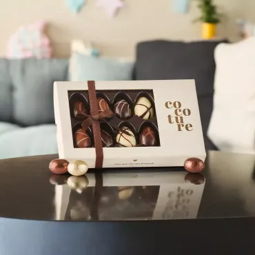 Fyldte chokoladeæg og folieæg 8 stk