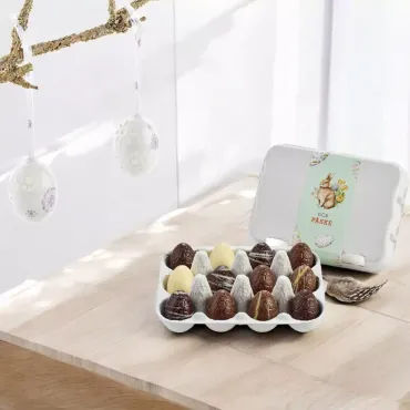 2 stk. Påskeophæng & æggebakke