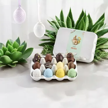 Lyngby Rhombe påskeophæng & påskeæg