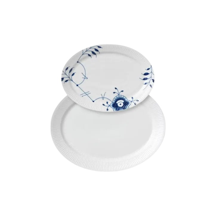 Royal Copenhagen 2-pak fade: Hvid & Blå